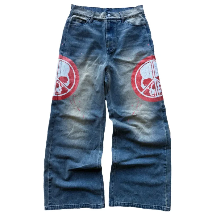 Peaceinwar Blood Jeans