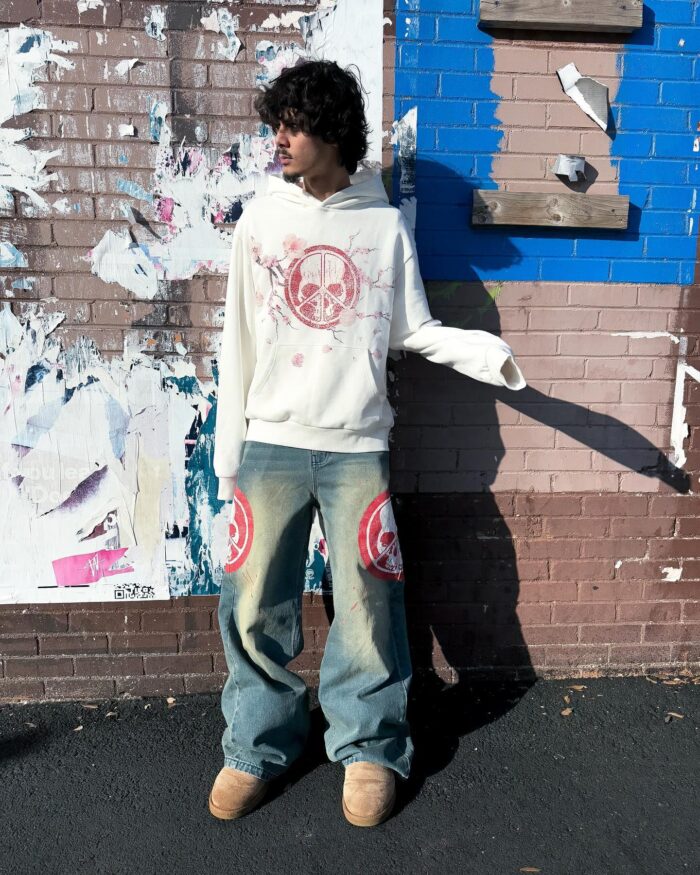 Peaceinwar Blood Jeans