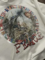 Peaceinwar Chaos Hoodie Cream (2)