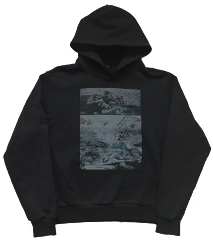 Peaceinwar Flower Hoodie
