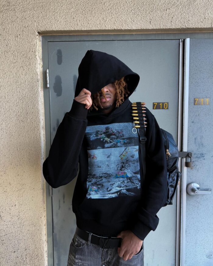 Peaceinwar Flower Hoodie