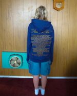Peaceinwar Sweden Hoodie Navy Blue (1)