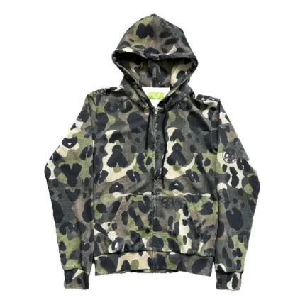 Peaceinwar Camo Zip Up Hoodie (3)
