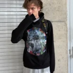 Peaceinwar Winter War Hoodie Black (1)