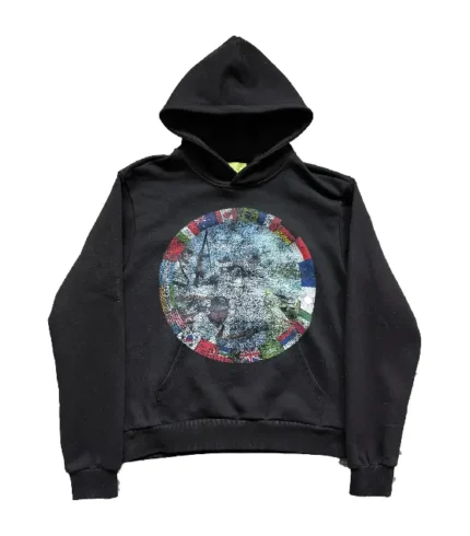 Peaceinwar Winter War Hoodie Black (2)